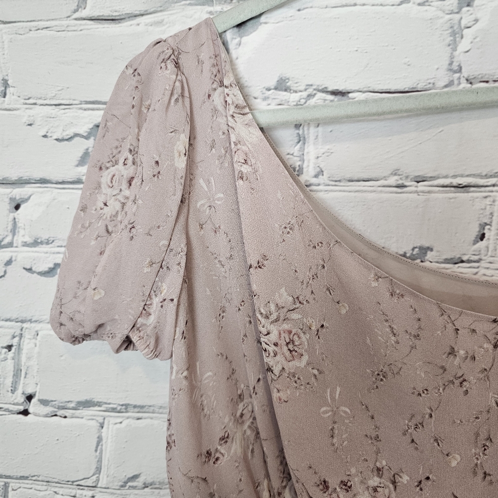 Loveshackfancy Peyton One Shoulder Silk Dress - Picture 4 of 8